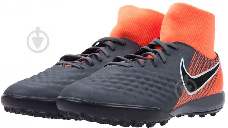 Cороконіжки Nike OBRAX 2 ACADEMY DF TF AH7311-080 р.45 сірий - фото 3