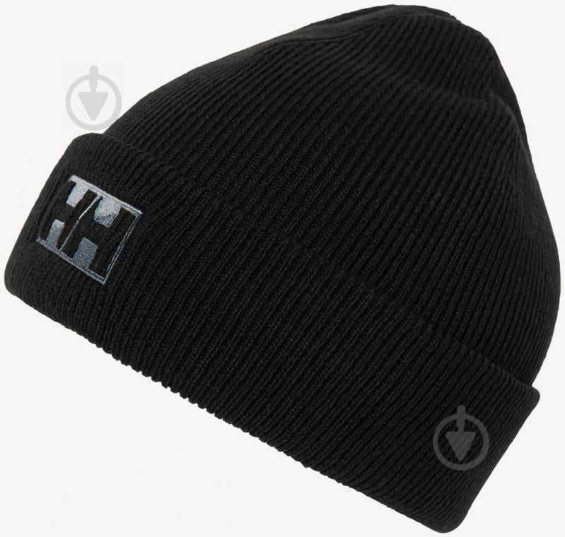 Шапка Helly Hansen Gear Beanie 67453-990 р.one size чорний - фото 1