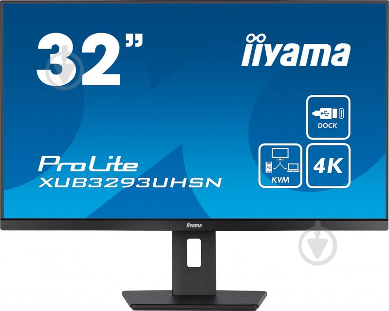 Монитор Iiyama Prolite XUB3293UHSN 31,5" (XUB3293UHSN-B5) - фото 1