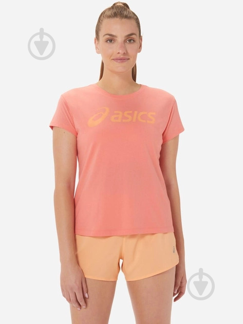 Футболка Asics ASICS BIG LOGO TEE III 2032C411-703 р.XS розовый - фото 1