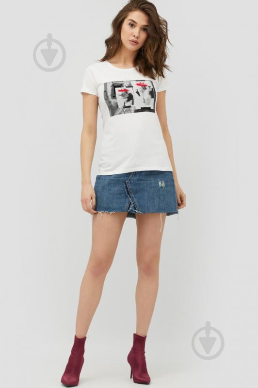 Футболка YAPPI Basic WW1051 р.S белый - фото 2