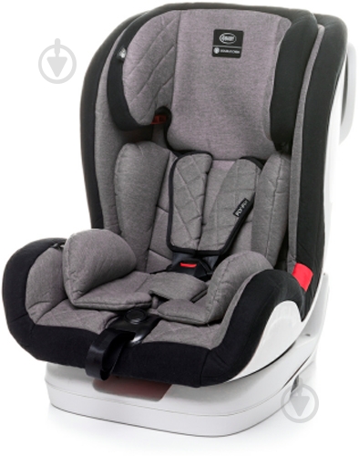 Автокрісло 4Baby Fly-Fix (9-36 кг) сірий grey 4FF08 - фото 1