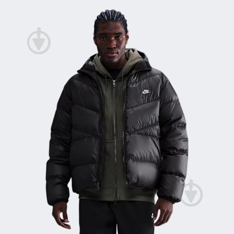 Куртка Nike M NK WINDRUNNER STMNT DWN JKT HQ7790-011 р.M - фото 1