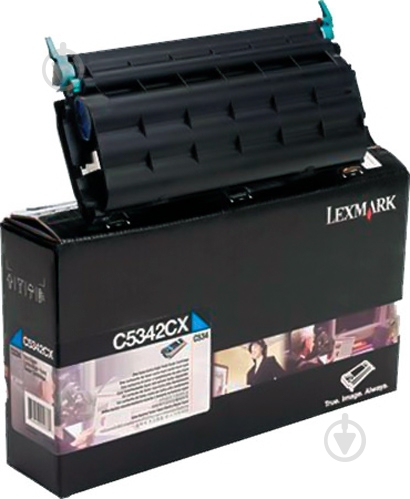 Картридж Lexmark Cyan C5342CX голубой - фото 2 Картридж Lexmark Cyan C5342CX голубой - фото 2