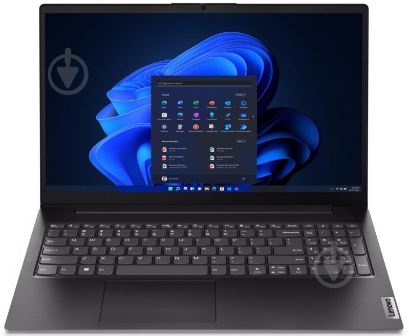 Ноутбук Lenovo V15 G4 IRU 15,6" (83A1S01J00) business black - фото 1