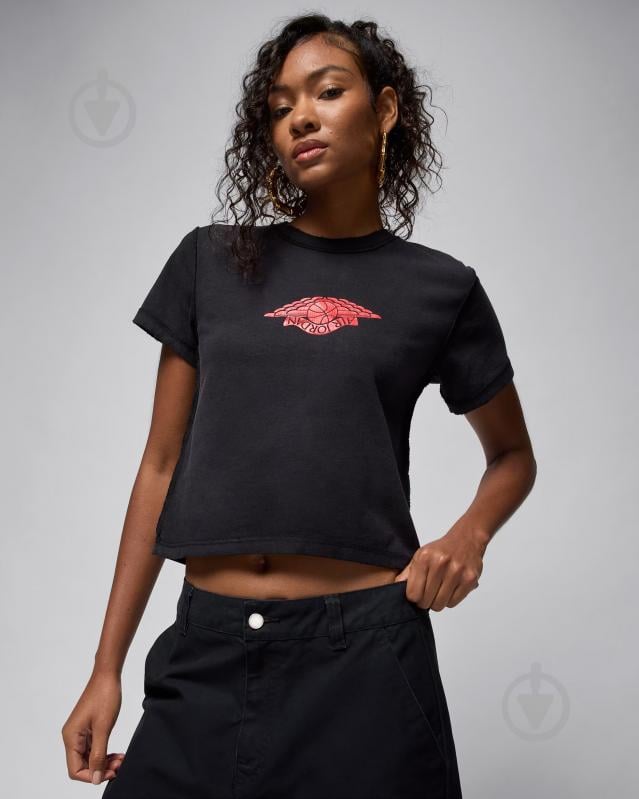 ᐉ Футболка Jordan W J FLT SS SHGF GFX TEE RA IH2484-010 р.L