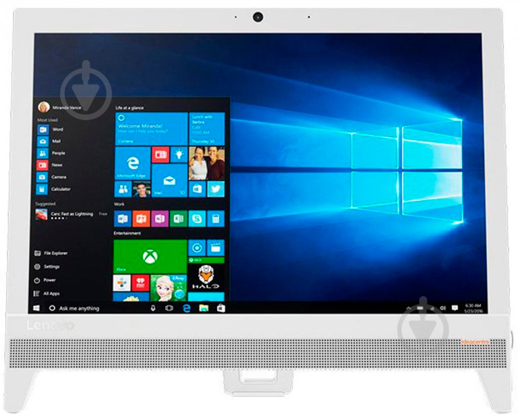 Моноблок Lenovo IdeaCentre 310-20 19.5" (F0CL0078UA) white - фото 1