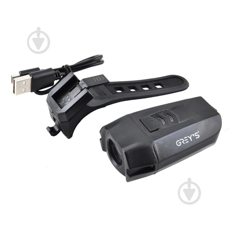 Фара світлодіодна GREY'S LED 400lm USB - фото 1 Фара світлодіодна GREY'S LED 400lm USB - фото 1