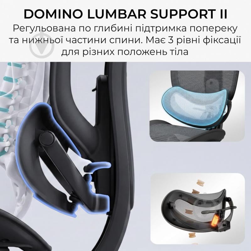 Кресло офисное Sihoo DORO C300 LITE V2 White белый - фото 9 Кресло офисное Sihoo DORO C300 LITE V2 White белый - фото 9