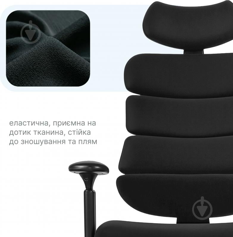 Кресло офисное OfficePro FlexCore ОС120B Grey серый - фото 12 Кресло офисное OfficePro FlexCore ОС120B Grey серый - фото 12