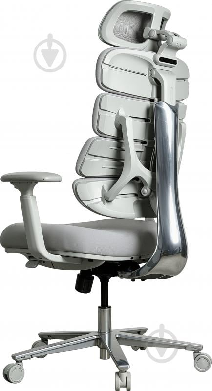 Кресло офисное OfficePro FlexCore ОС120B Grey серый - фото 3 Кресло офисное OfficePro FlexCore ОС120B Grey серый - фото 3
