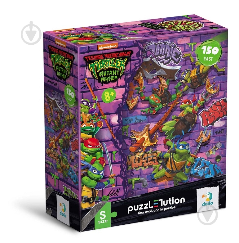 Пазл DoDo Easy-S TMNT. Сила Черепашок 150 елементів 200526 - фото 1 Пазл DoDo Easy-S TMNT. Сила Черепашок 150 елементів 200526 - фото 1