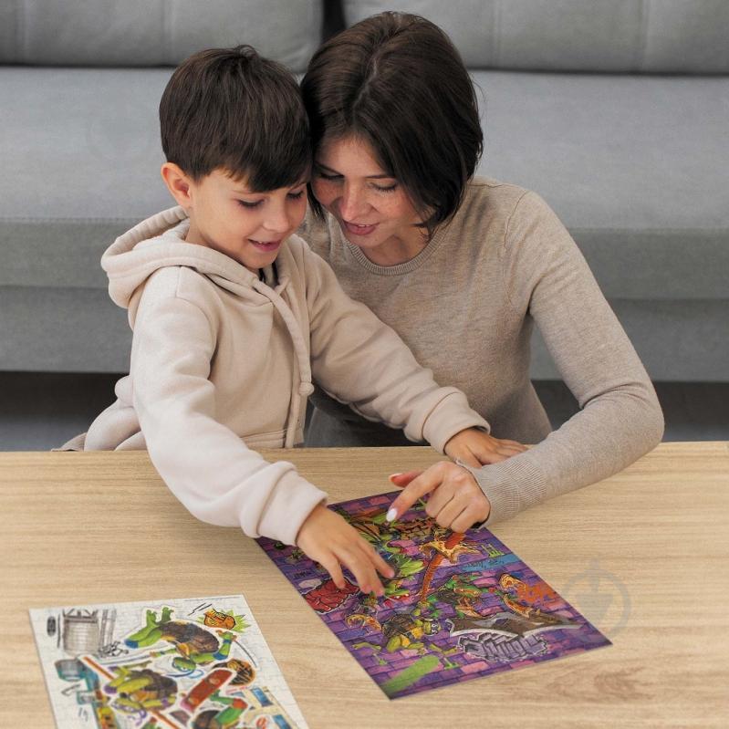 Пазл DoDo Easy-S TMNT. Сила Черепашок 150 елементів 200526 - фото 4 Пазл DoDo Easy-S TMNT. Сила Черепашок 150 елементів 200526 - фото 4