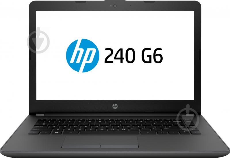 Ноутбук HP 240 G6 (4BD29EA) dark ash - фото 1