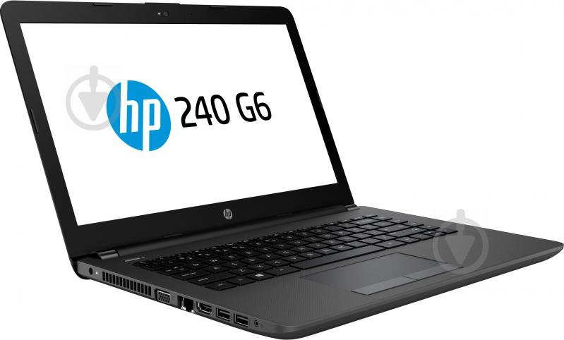 Ноутбук HP 240 G6 (4BD29EA) dark ash - фото 2