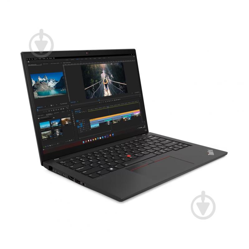 Ноутбук Lenovo ThinkPad T14 Gen 4 14" (21HD003MRA) thunder black - фото 2