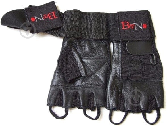 Перчатки атлетические BioTech Houston long strap (P) р. S черный - фото 1 Перчатки атлетические BioTech Houston long strap (P) р. S черный - фото 1