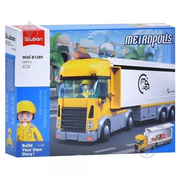 Конструктор Sluban Трейлер M38-B1289 - фото 1