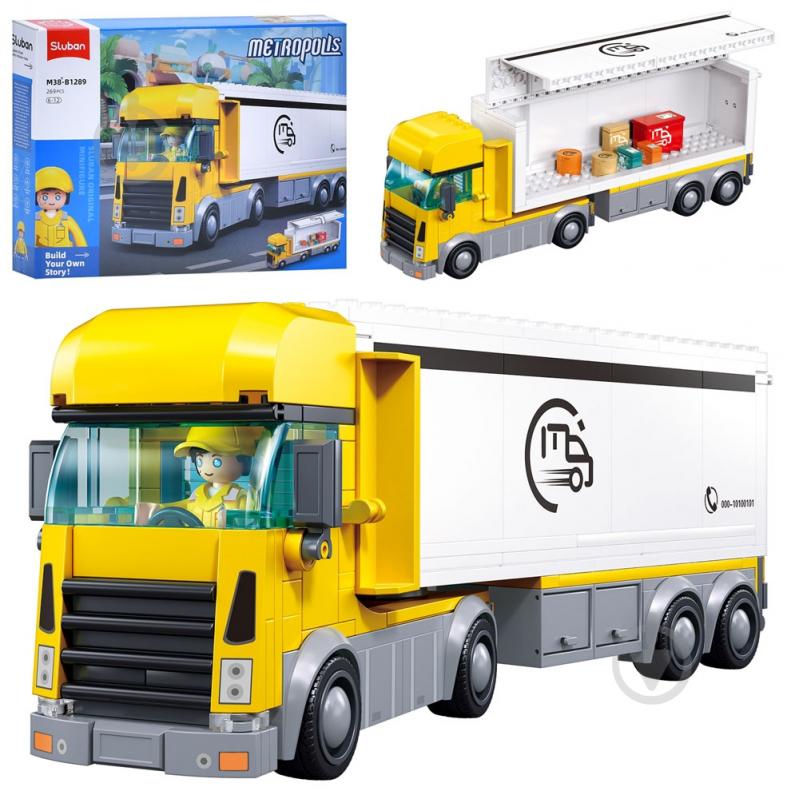 Конструктор Sluban Трейлер M38-B1289 - фото 3