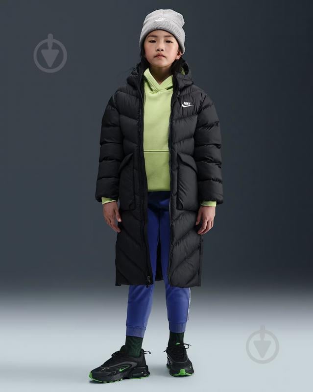 Куртка Nike K NSW TF ADP PUFFER PARKA HJ2538-010 р.L - фото 7