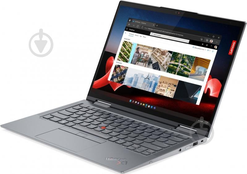 Ноутбук Lenovo ThinkPad X1 Yoga Gen 8 14" (21HQ005URA) storm grey - фото 4