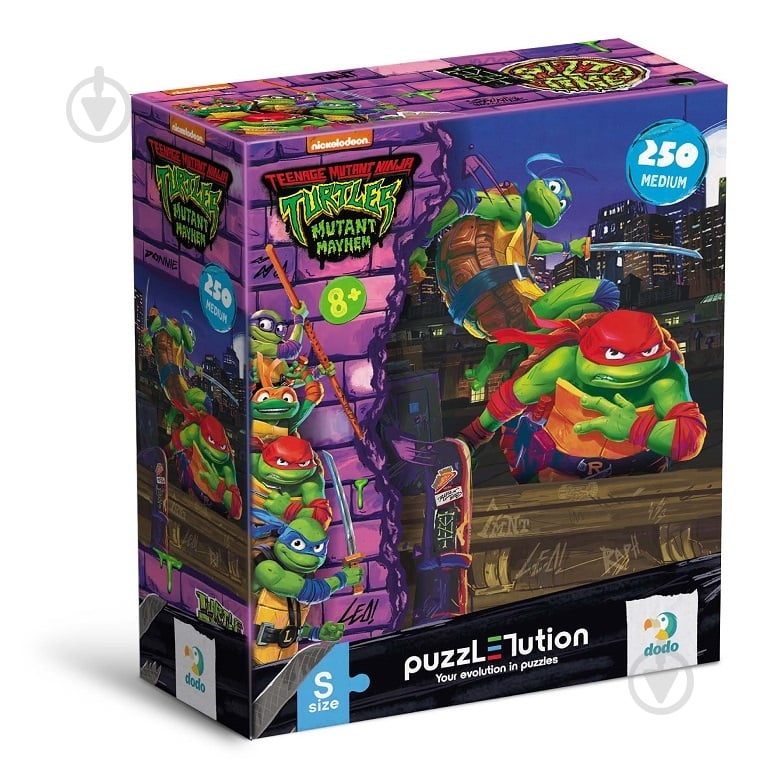 Пазл DoDo Medium-S TMNT. Леонардо та Рафаель 250 елементів 200528 - фото 1 Пазл DoDo Medium-S TMNT. Леонардо та Рафаель 250 елементів 200528 - фото 1