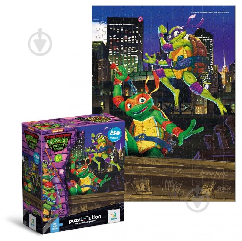 Пазл DoDo Medium-S TMNT. Донателло и Микеланджело 250 элементов 200529 - фото 2 Пазл DoDo Medium-S TMNT. Донателло и Микеланджело 250 элементов 200529 - фото 2