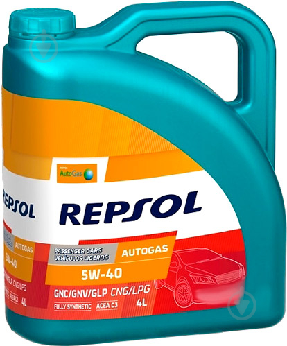 Моторне мастило Repsol Auto GAS 5W-40 5 л (RP033J55) - фото 1