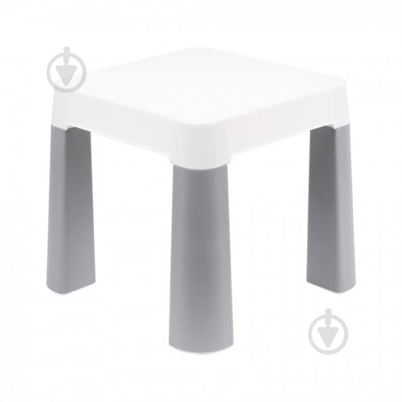 Табурет ТехноК 0860 бело-серый - фото 1