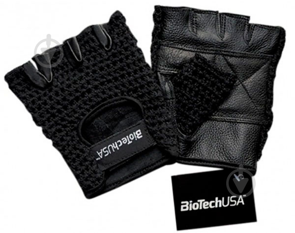 Перчатки атлетические BioTech Phoenix 1 net top р. S черный - фото 1
