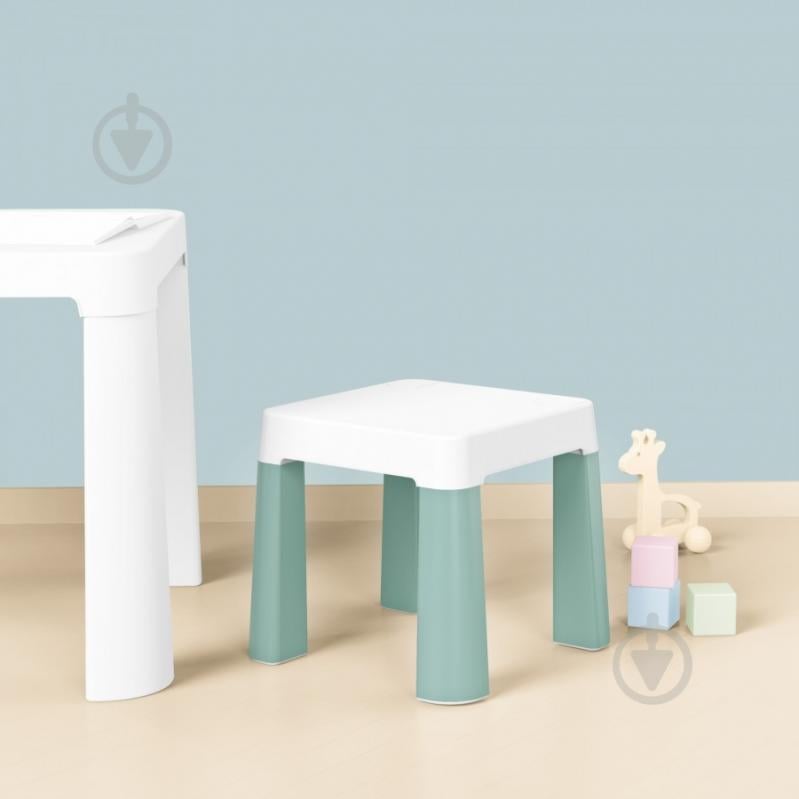 Табурет ТехноК 0884 бело-зеленый - фото 5 Табурет ТехноК 0884 бело-зеленый - фото 5