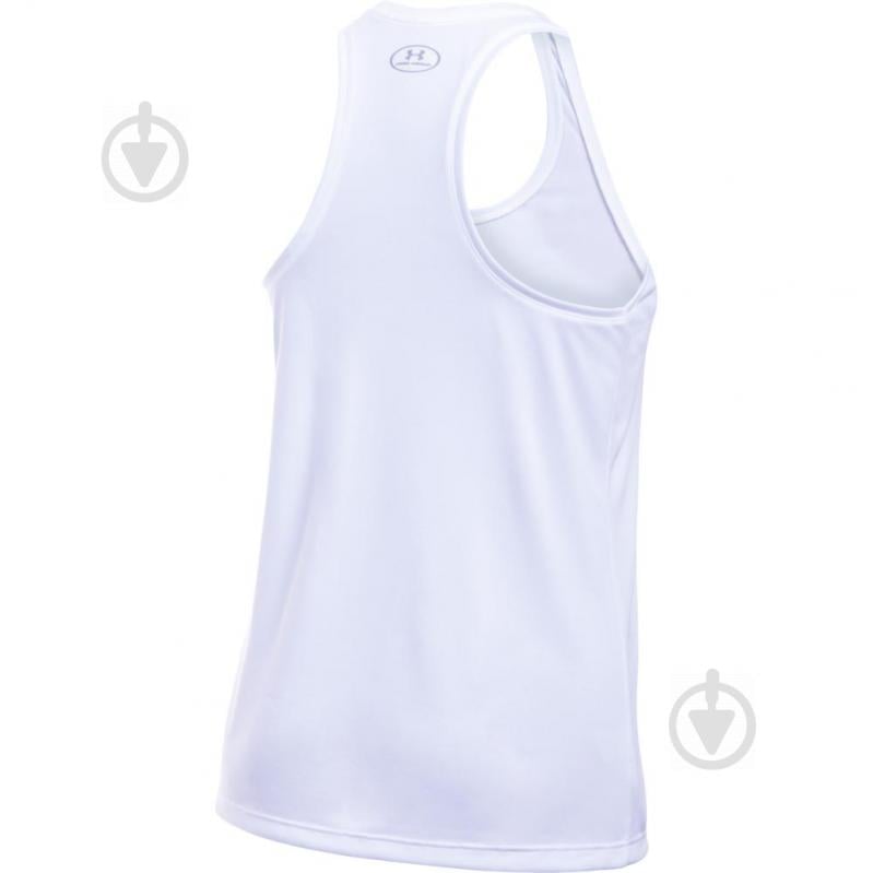 Майка Under Armour Tech Tank - Solid 1275045-100 р.XS белый - фото 3