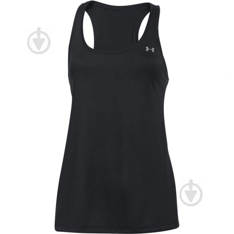 Майка Under Armour Tech Tank - Solid 1275045-001 р.XS чорний - фото 4