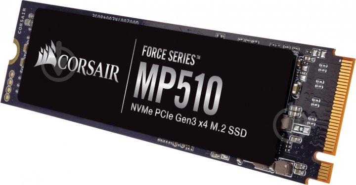 SSD-накопичувач Corsair Force Series MP510 240GB M.2 PCI Express 3.0 x4 3D TLC (CSSD-F240GBMP510) - фото 3