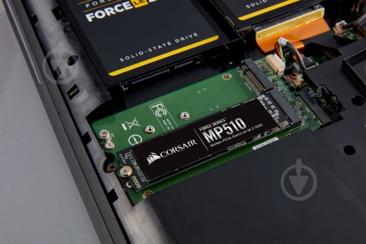 SSD-накопичувач Corsair Force Series MP510 240GB M.2 PCI Express 3.0 x4 3D TLC (CSSD-F240GBMP510) - фото 8