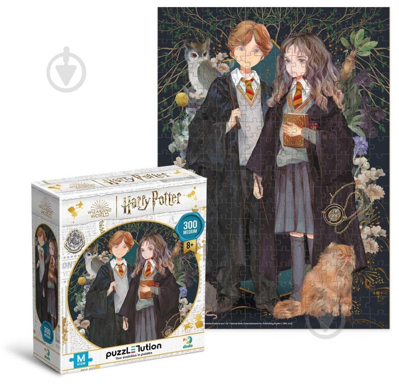 Пазл DoDo Medium-M Harry Potter. Гермиона и Роналд, 300 элементов 200499 - фото 2