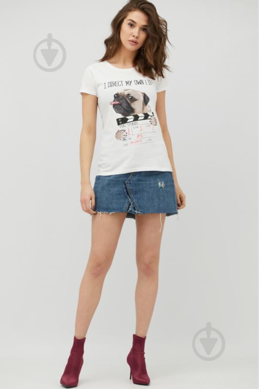 Футболка YAPPI Basic 1702234 р.L белый - фото 1 Футболка YAPPI Basic 1702234 р.L белый - фото 1