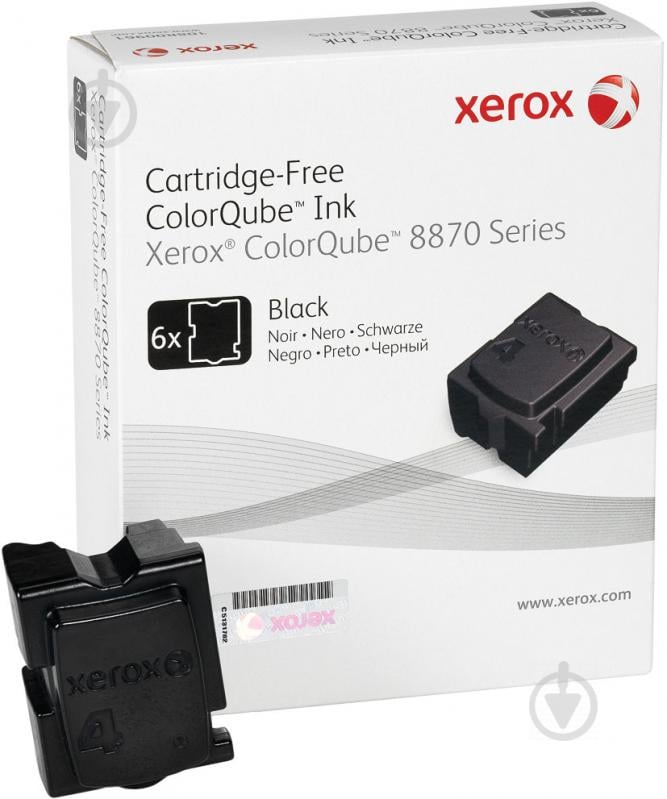 Брикети твердочорнильні Xerox Black 108R00961 чорний - фото 1