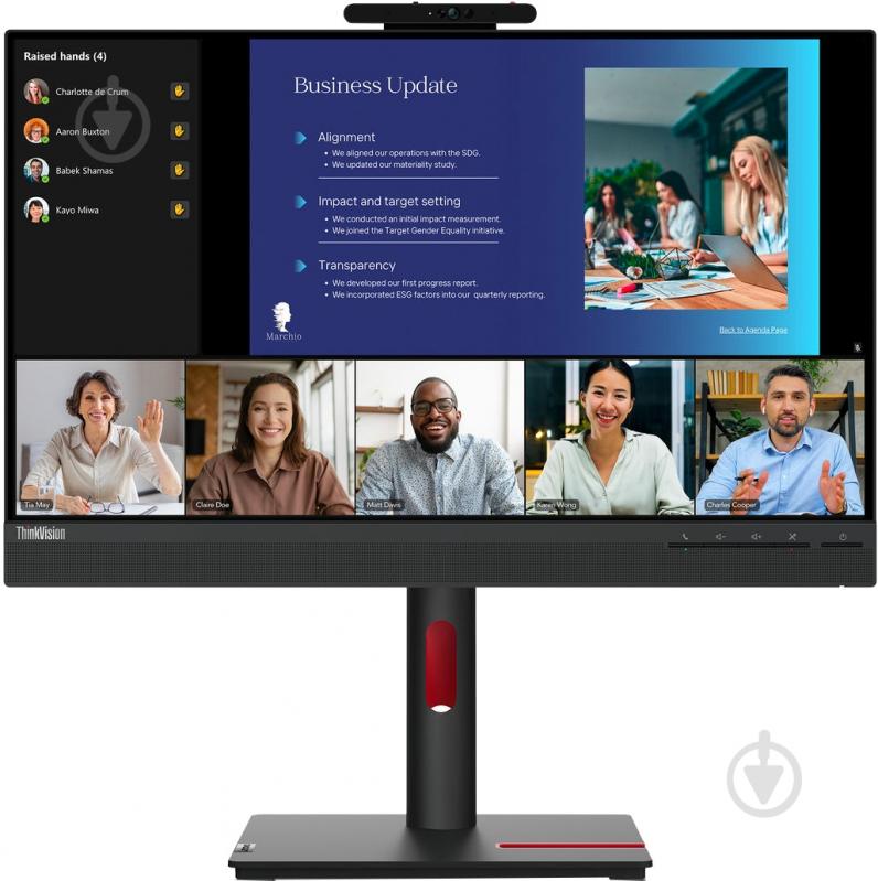 Монитор Lenovo ThinkVision T24v-30 23,8" (63D8MAT3UA) - фото 1