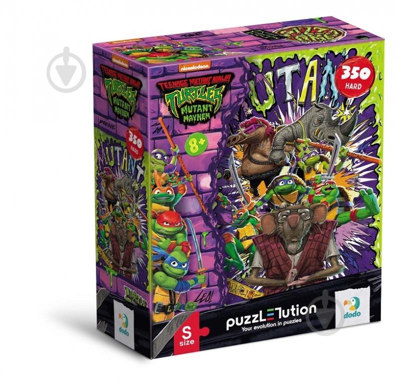 Пазл DoDo Hard-S TMNT. Мутантське безчинство 350 елементів 200530 - фото 1 Пазл DoDo Hard-S TMNT. Мутантське безчинство 350 елементів 200530 - фото 1
