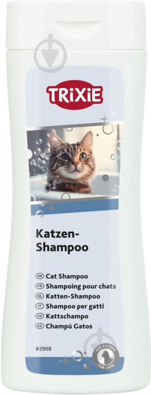Шампунь Trixie 250 мл для котів - фото 1 Шампунь Trixie 250 мл для котів - фото 1