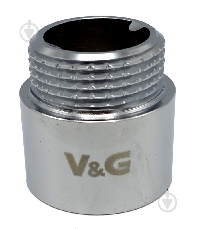 Подовжувач ВЗ V&G VALOGIN 1/2"x10 мм хромований VG-210101 - фото 1