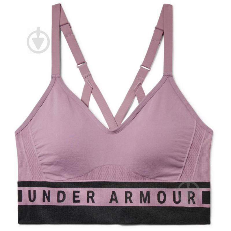 Бра Under Armour Seamless Longline Bra 1322552-521 р.M фіолетовий - фото 1