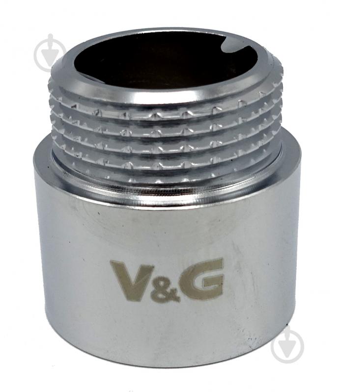 Подовжувач ВЗ V&G VALOGIN 1/2"x15 мм хромований VG-210102 - фото 1