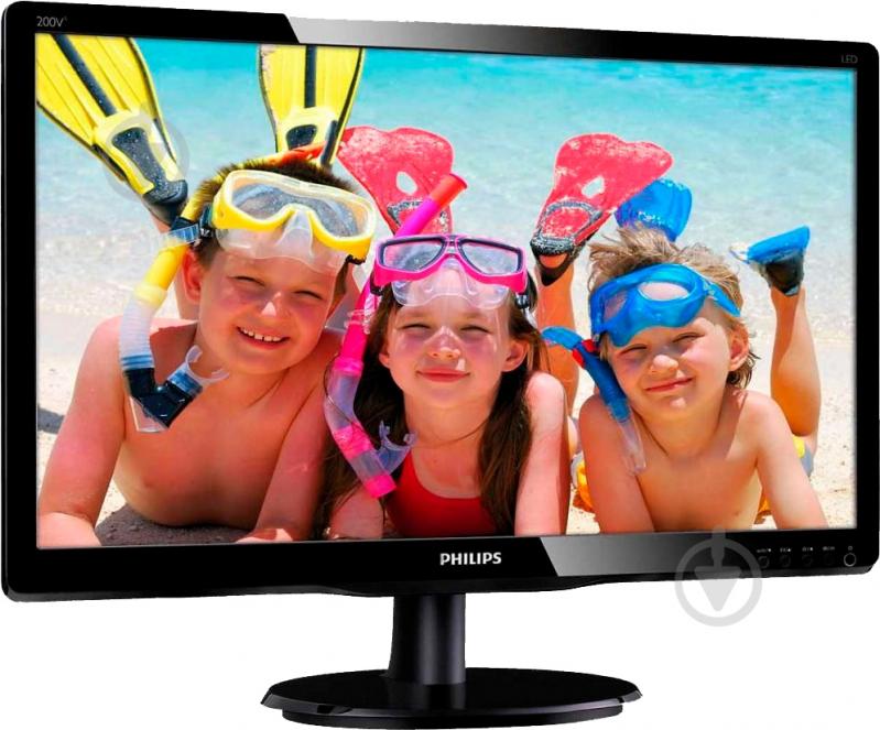 Монитор Philips 19,5" (200V4QSBR/01) - фото 2 Монитор Philips 19,5" (200V4QSBR/01) - фото 2