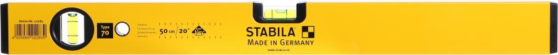 Уровень 50 см Stabila Type 70 2283 - фото 2
