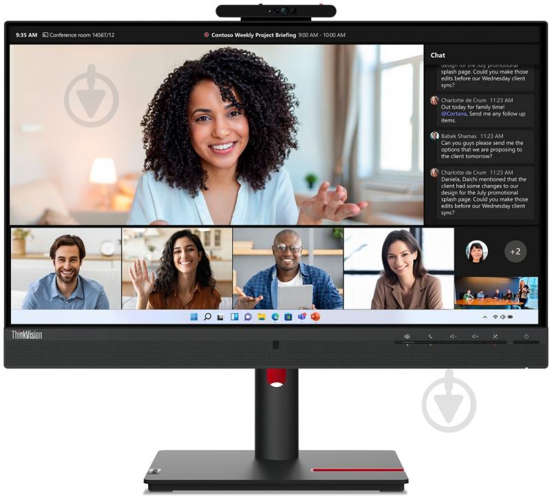 Монитор Lenovo ThinkVision T24mv-30 23,8" (63D7UAT3UA) - фото 8 Монитор Lenovo ThinkVision T24mv-30 23,8" (63D7UAT3UA) - фото 8