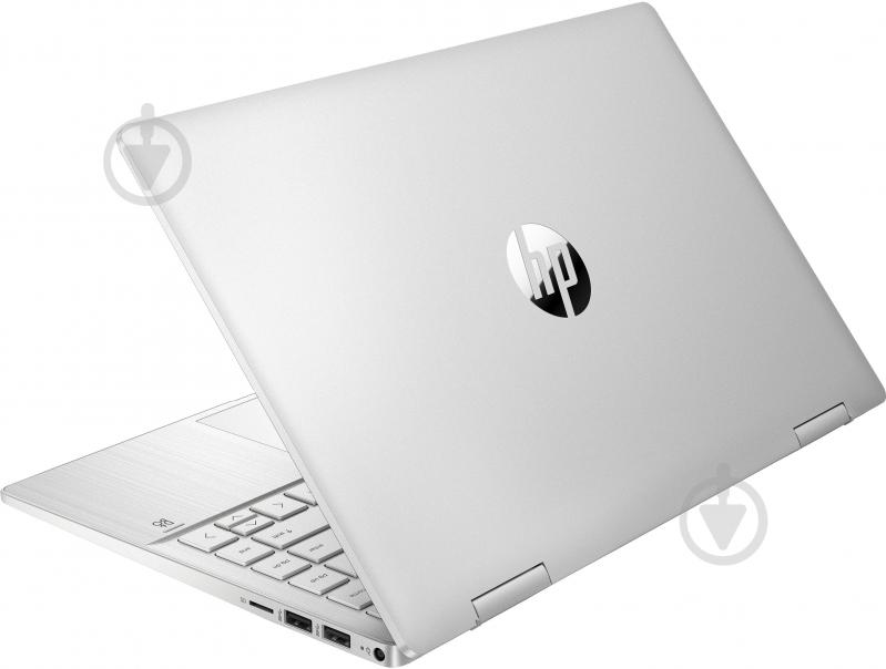 Ноутбук HP Pavilion x360 14" (826T1EA) natural silver - фото 9