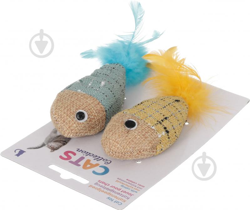 Набір іграшок для котів 2 шт. різнокольоровий 491003480 різнокольоровий (491003480) - фото 4 Набір іграшок для котів 2 шт. різнокольоровий 491003480 різнокольоровий (491003480) - фото 4