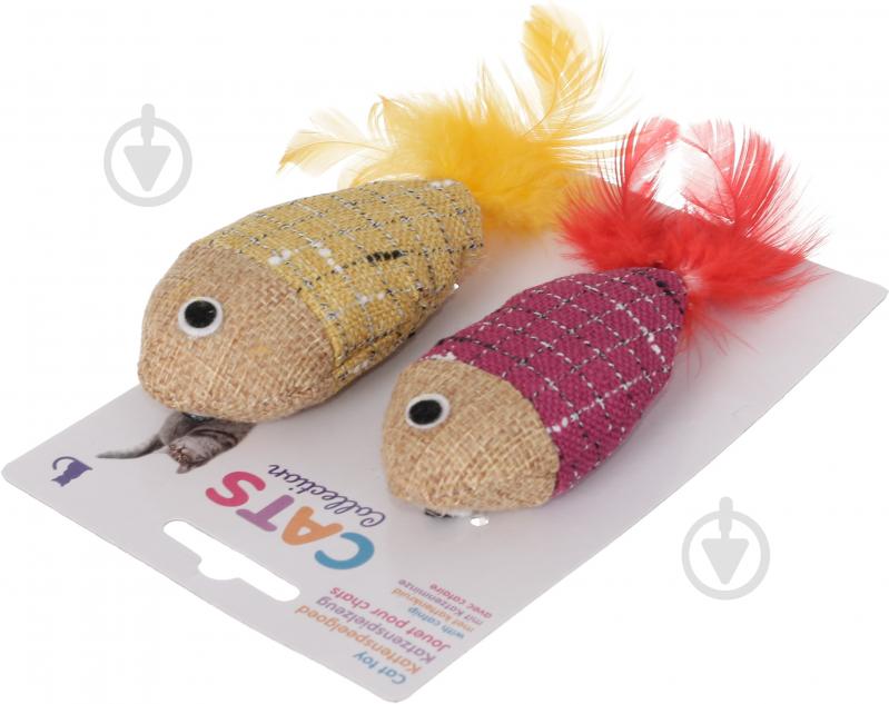 Набір іграшок для котів 2 шт. різнокольоровий 491003480 різнокольоровий (491003480) - фото 2 Набір іграшок для котів 2 шт. різнокольоровий 491003480 різнокольоровий (491003480) - фото 2